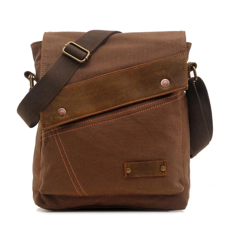 Men's Canvas Vintage Crossbody Shoulder Bag 13705077X sold by Manly