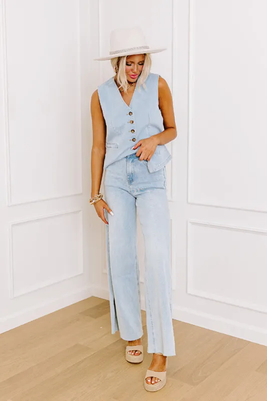 The Nora High Waist Wide Leg Jean sold by Impressions