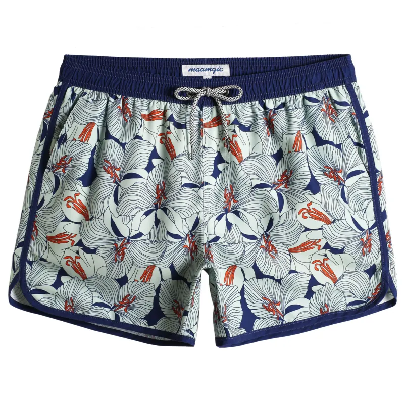 FloraFever Blooming Flowers Swim Trunks sold by maamgic