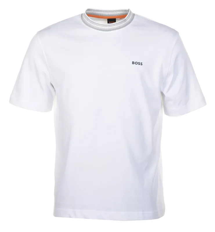 Te Glitch Knit T Shirt White sold by RAGAZZI