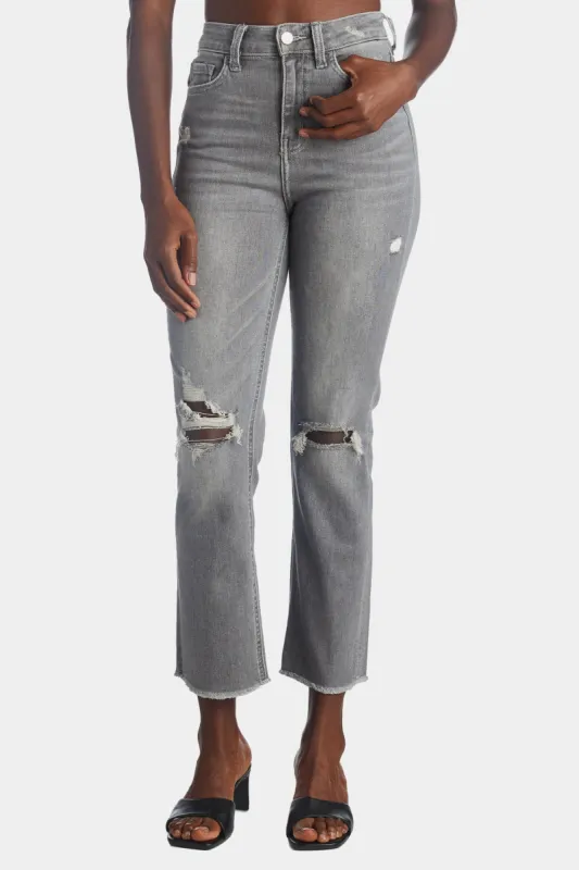 Super High Rise Stretch Ankle Straight sold by Lord & Taylor