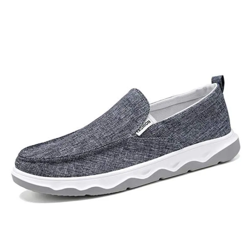 MEN'S SLIP-ON CANVAS SHOES 44045447 sold by Manly