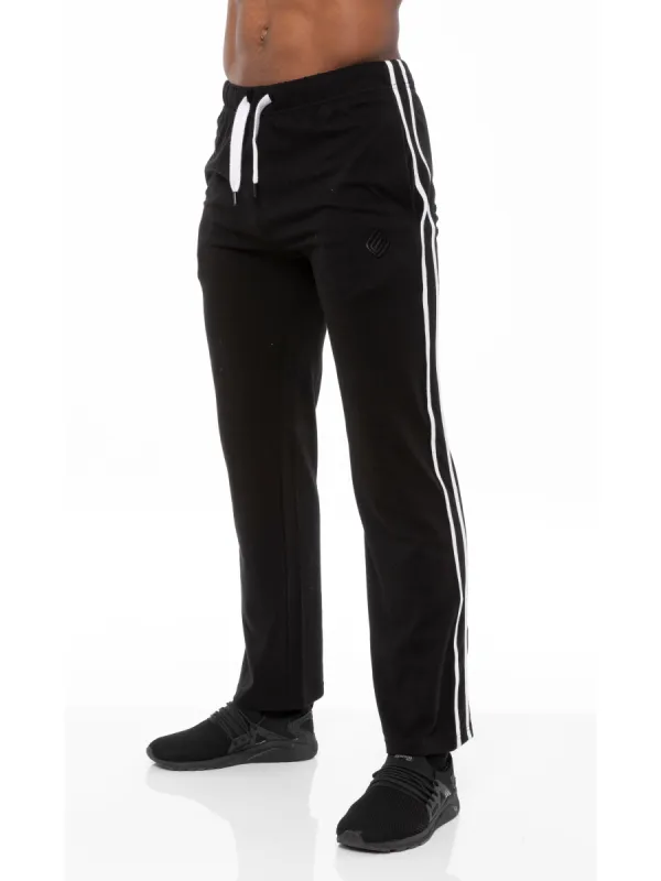 Mens Casual Striped Pyjama Lounge Pants | ENZO Designer Menswear sold by Raw Denim