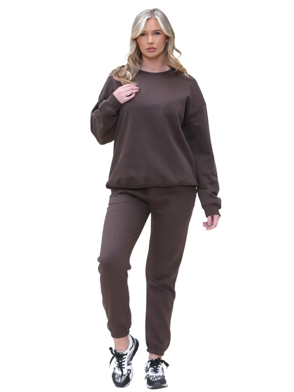Enzo | Womens Oversized Sweatshirt Tracksuit sold by Raw Denim