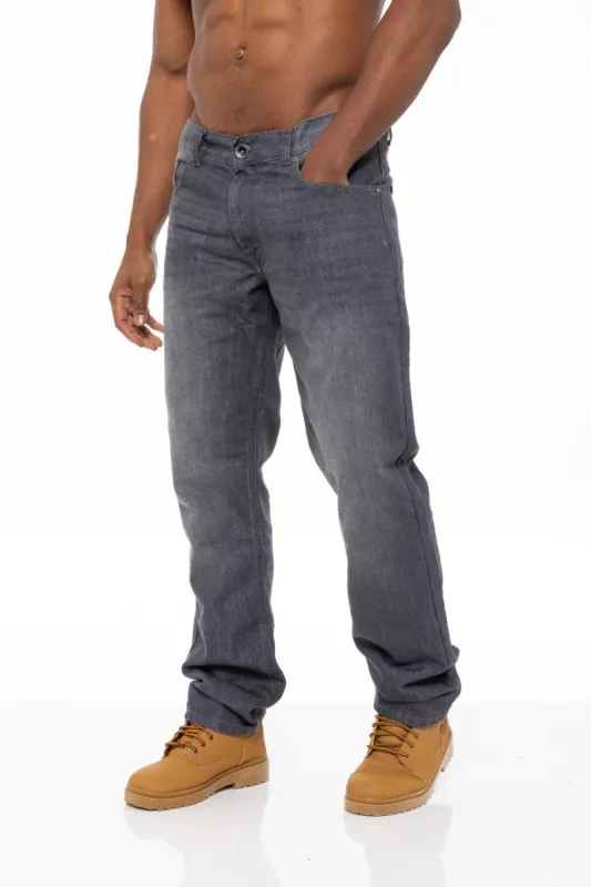 Mens Regular Tapered Fit Enzo Designer Jeans sold by Raw Denim