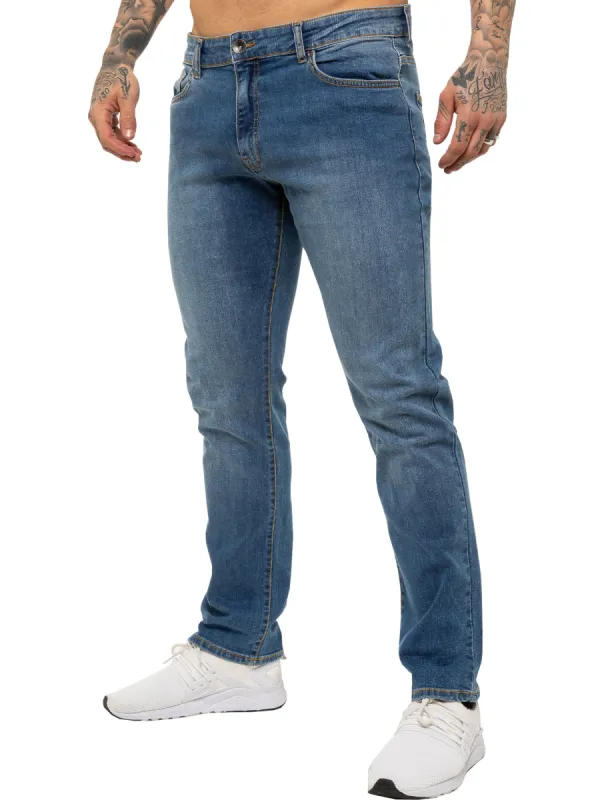 Kruze | Mens Straight Leg Stretch Jeans sold by Raw Denim