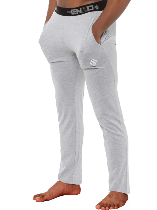 Mens Jacquard Waistline Lounge Pant Joggers | Enzo Designer Menswear sold by Raw Denim