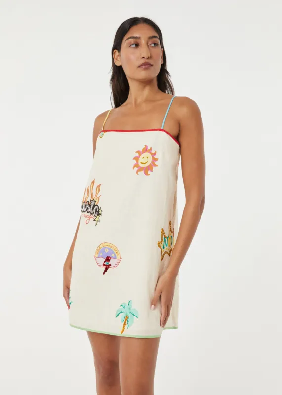Linen Nilu Dress | Do Re Mi sold by Rhode