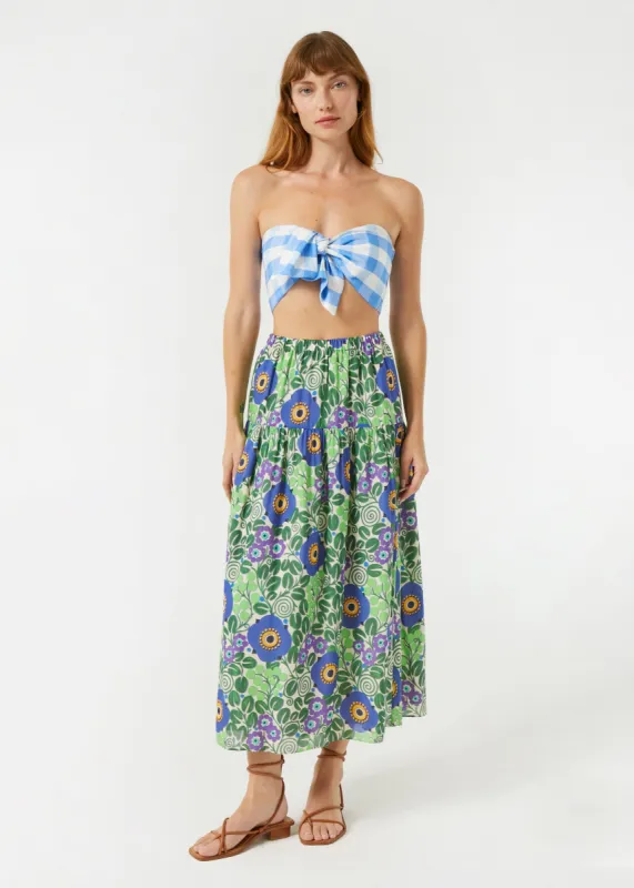 Ariella Skirt | Wisteria Aura Blossom sold by Rhode