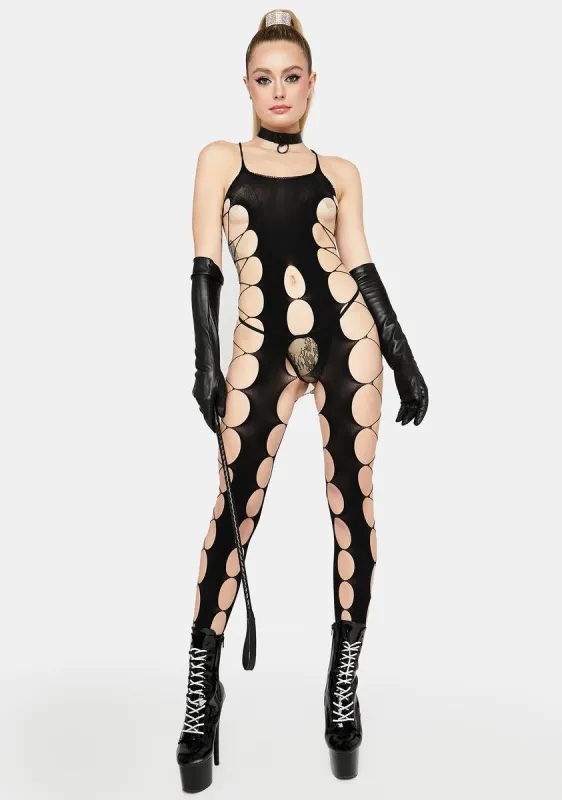 Tear Me Cut-Out Bodystocking sold by Dolls Kill