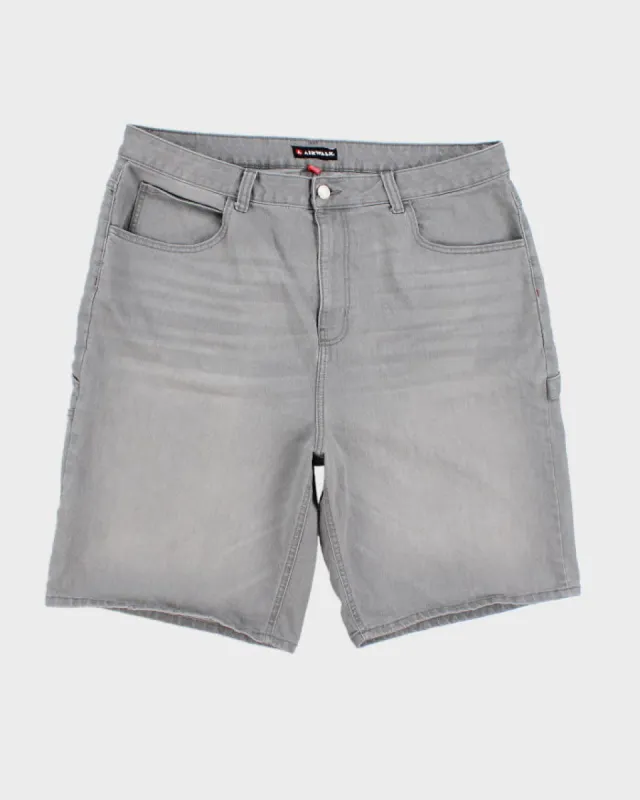 Rokit Men's Airwalk Grey Jorts - W42 | Parallel