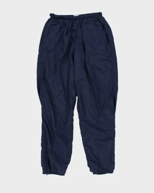 Vintage 90s Nike Navy Track Trousers - M sold by Rokit