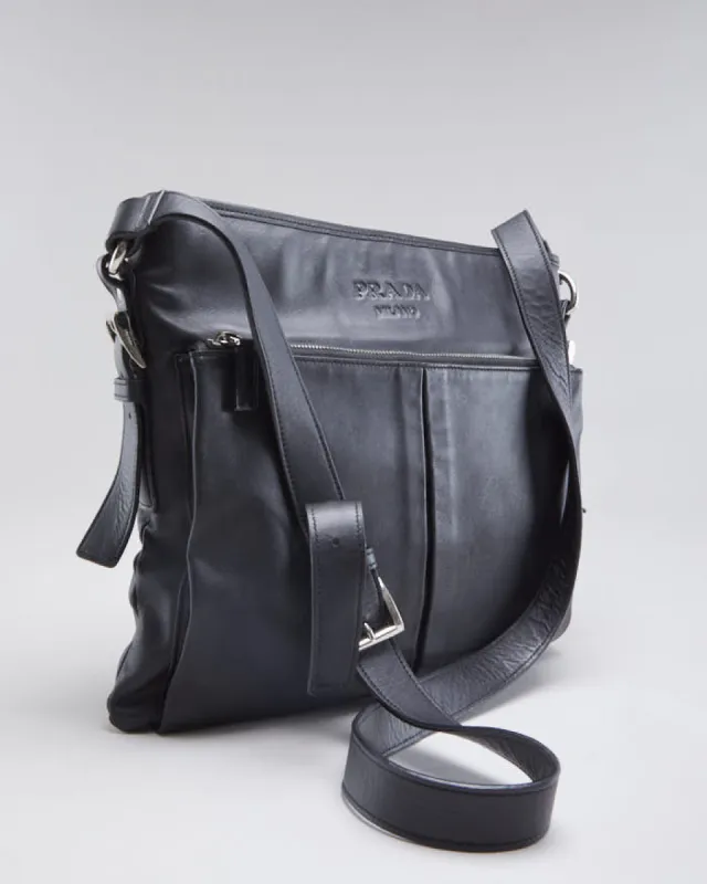 Mens Leather Prada Cross Body Bag sold by Rokit