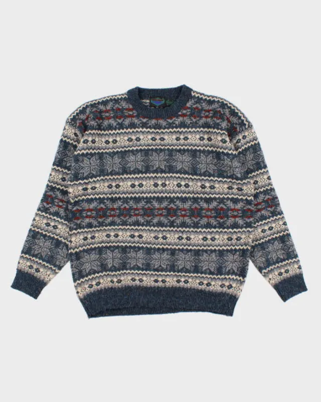 Vintage 80's Etchings Men's Sweater - L sold by Rokit