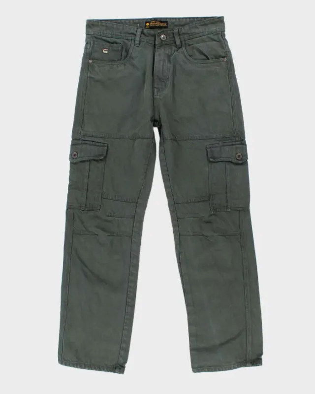 Mens Green G-Star Cargo Trousers  - 32 sold by Rokit