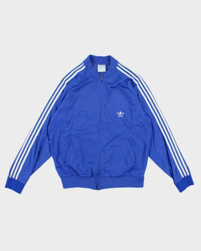 70's/80's Vintage Men's Blue Adidas ATP Zip Up Track Jacket - M sold by Rokit