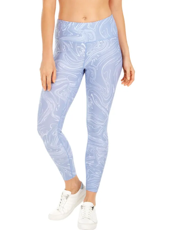 Calvin Klein Women's High Waist Yoga Athletic Leggings Blue Size X-Small sold by Ruumur