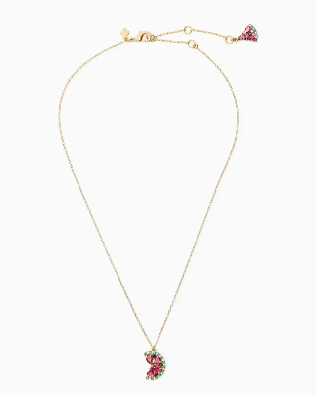 Kate Spade Watermelon Mini Pendant Necklace sold by Ruumur