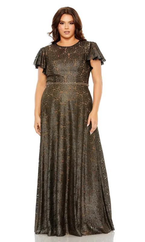 Long Plus-Size Prom Dress 49496 by Mac Duggal sold by PromGirl