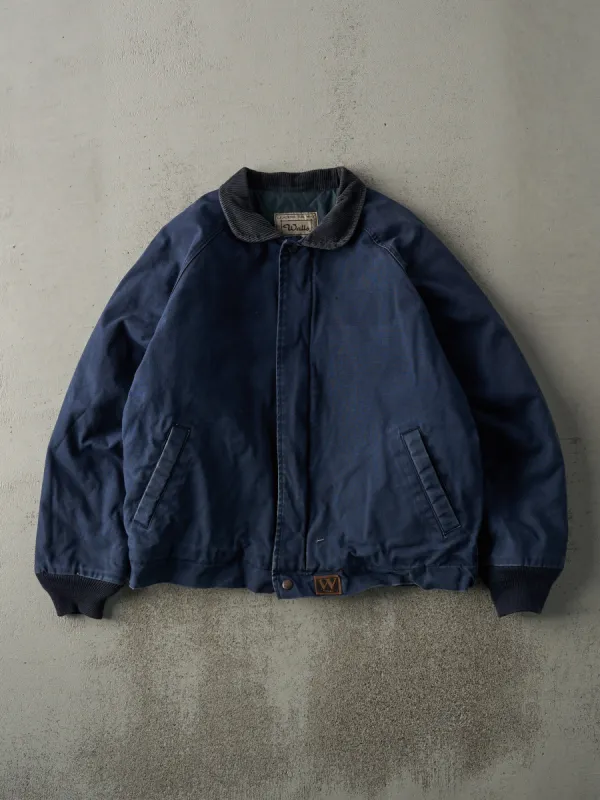 Vintage 90s Navy Blue Workwear Jacket (M) | Parallel