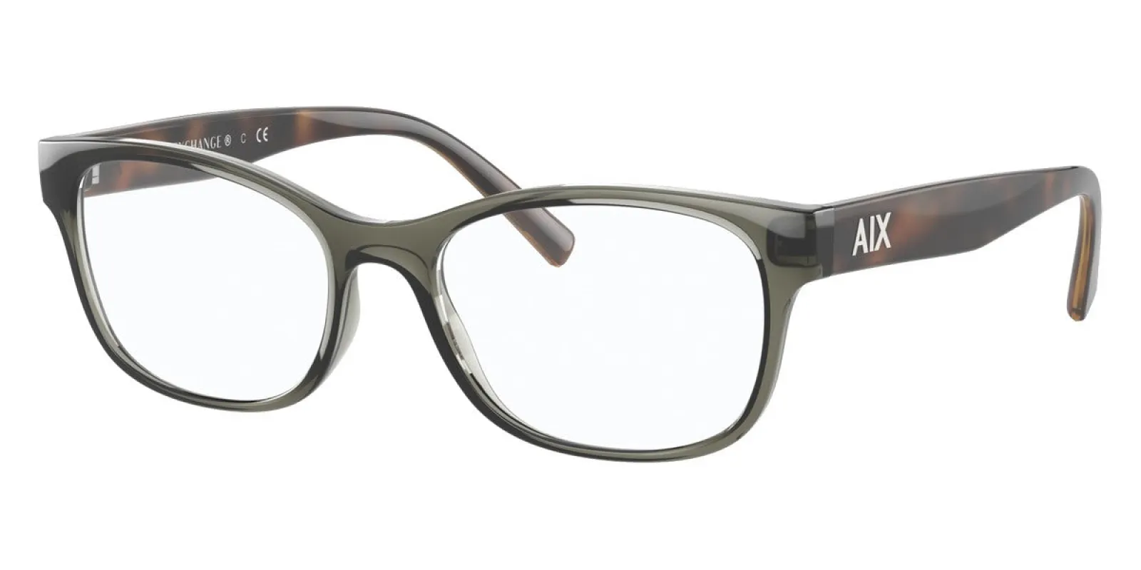 Armani Exchange Women's 53mm Grey Havana Opticals AX3076F-8271-53 sold by Ruumur