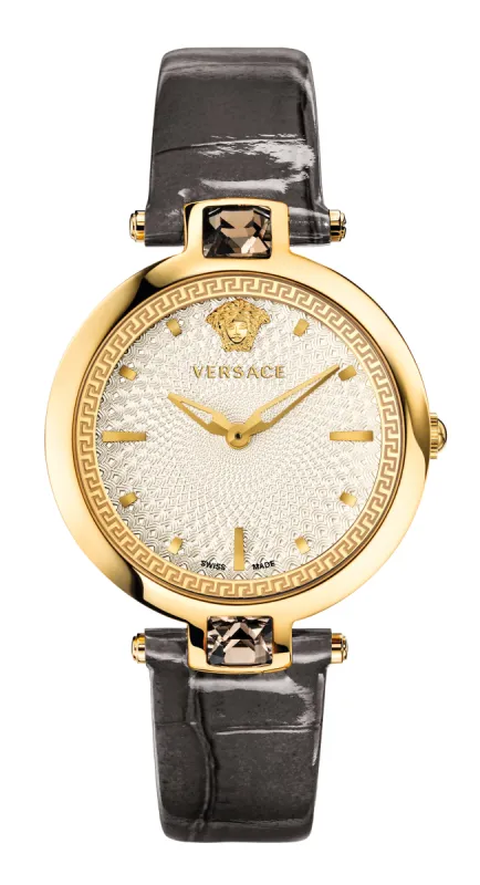 Versace Women's Crystal Gleam 36.5mm Quartz Watch VAN060016 sold by Ruumur