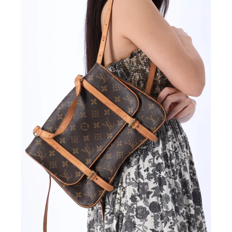 Louis Vuitton Brown Monogram Marelle Sac A Dos Convertible Backpack M51158 sold by Gaby's Bags