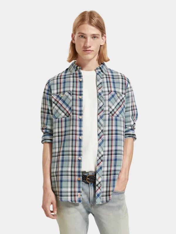 Flannel check shirt sold by Scotch and Soda