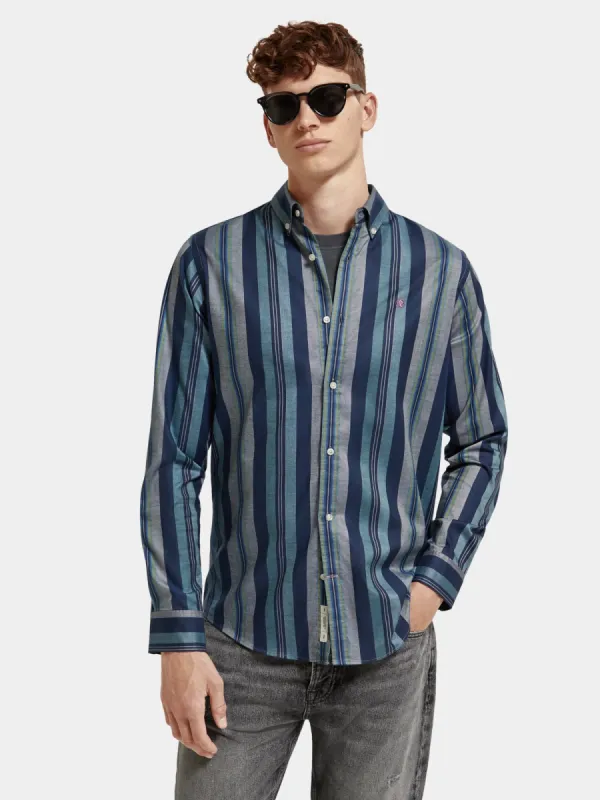 Organic cotton Oxford shirt sold by Scotch and Soda
