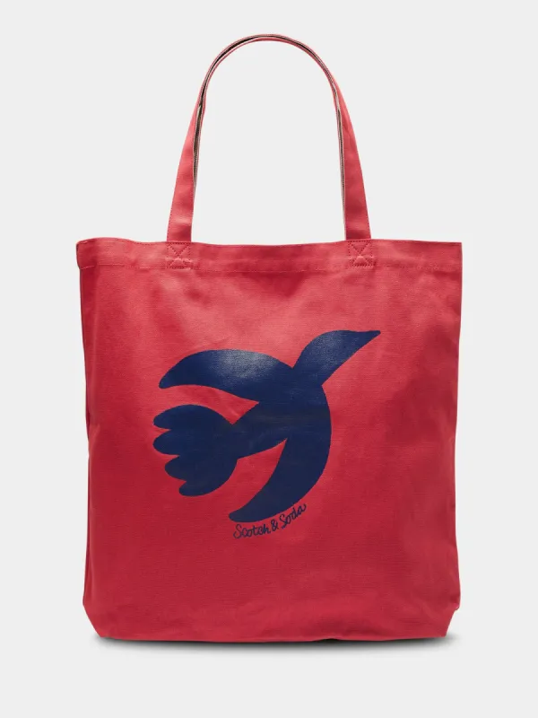 Free spirit bird tote bag sold by Scotch and Soda