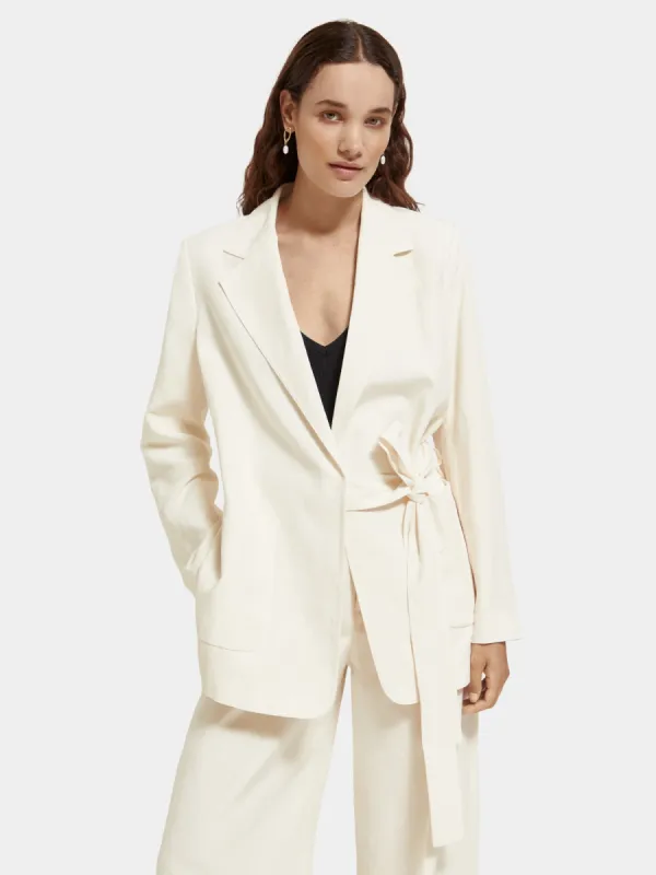 Belted blazer sold by Scotch and Soda
