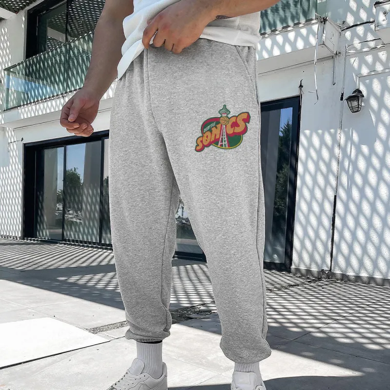 Clearance-Sonics Men's Sweatpants-2XL sold by Shopnova