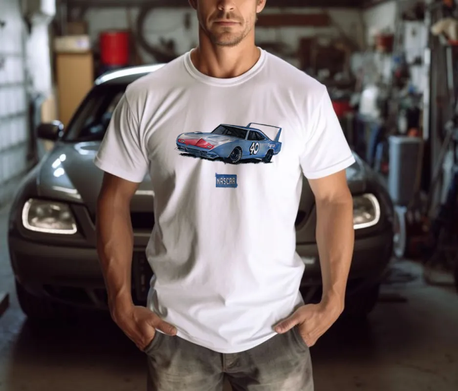 Racing White Men's Cotton T-shirt sold by Shopnova
