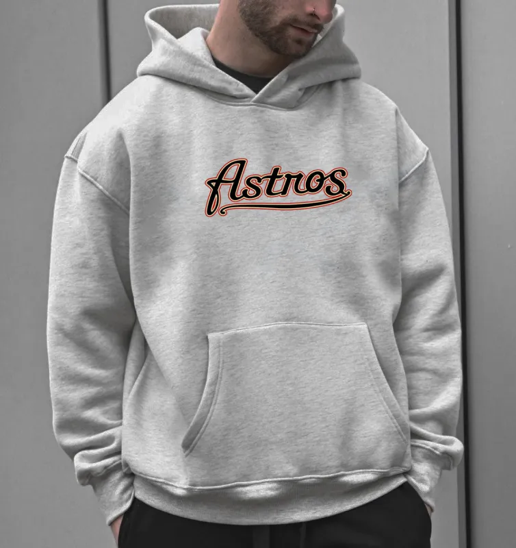 Houston Astros Baseball Men's Fleeced Hoodie sold by Shopnova