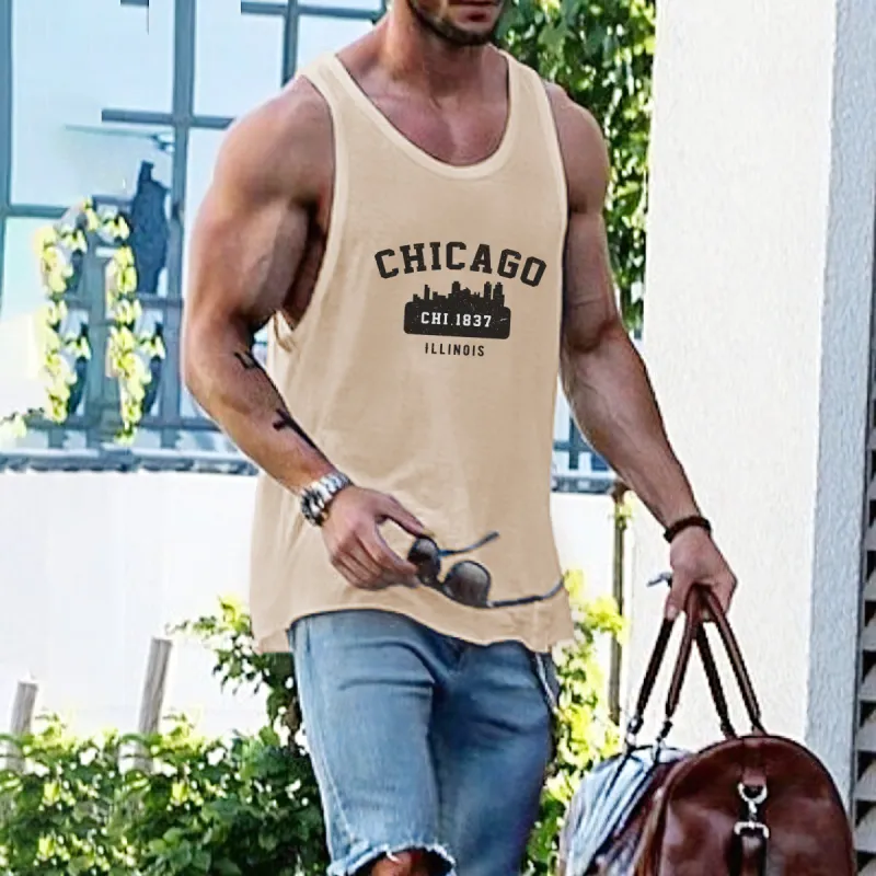 NOVAROPA™ Chicago 1837 Men's Tank Top sold by Shopnova