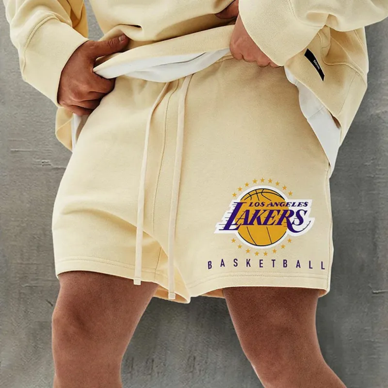 Lakers Men's Sports Casual Shorts sold by Shopnova