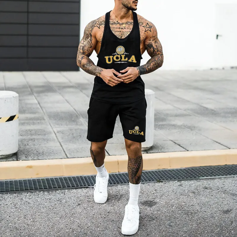 UCLA  Men's Sportswear 2 Piece Tracksuits-A sold by Shopnova