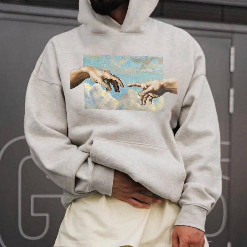 Men's Stylish Loose Fit Hoodies sold by Shopnova