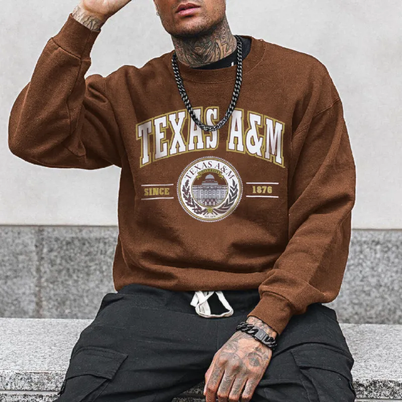 Men's Retro Pullover Sweatshirts sold by Shopnova