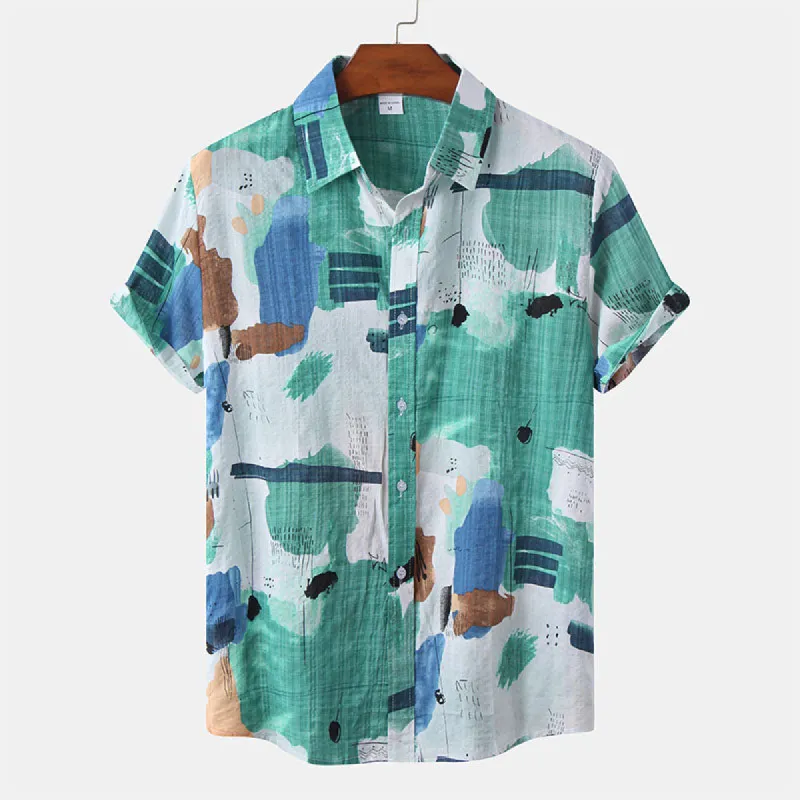 Casual Vacation Print Shirt sold by Shopnova