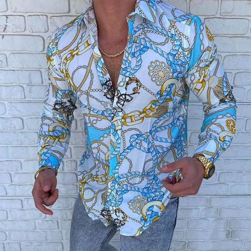 Casual Print Resort Style Shirt sold by Shopnova