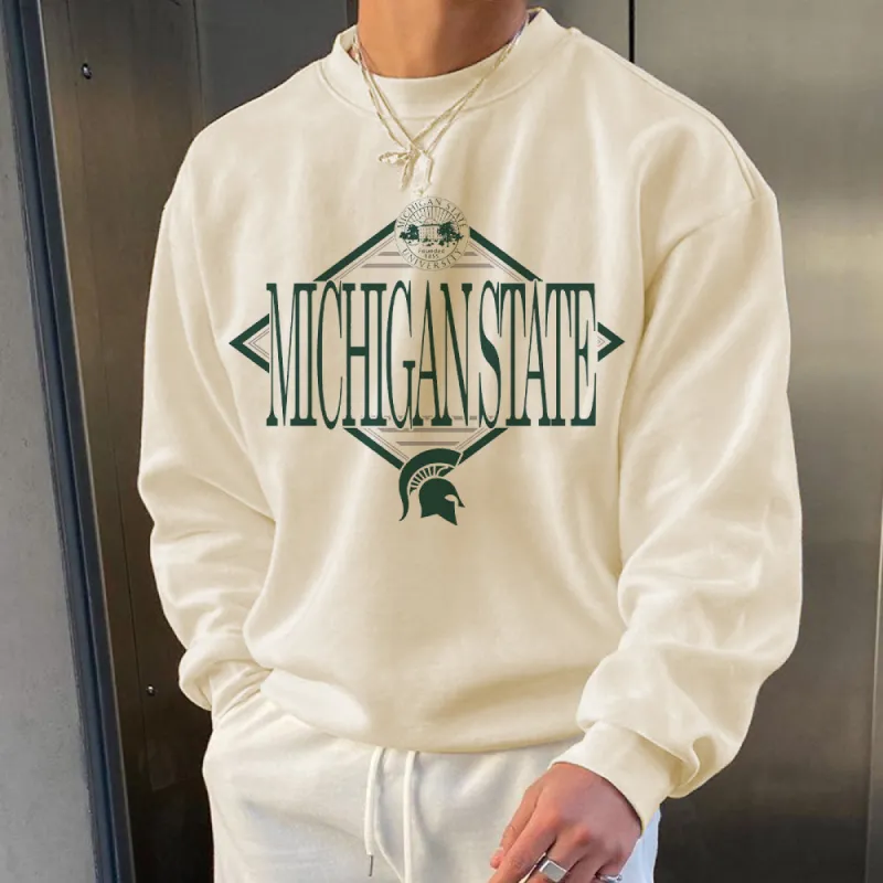 Clearance-Men's Crew Neck Sweatshirt sold by Shopnova