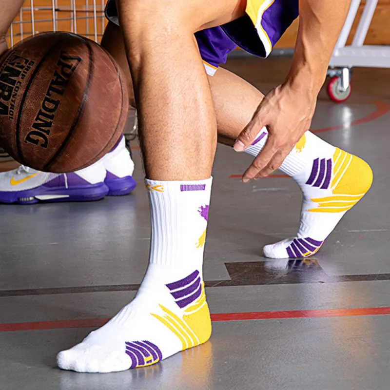 Men's Basketball Sports Crew Socks sold by Shopnova
