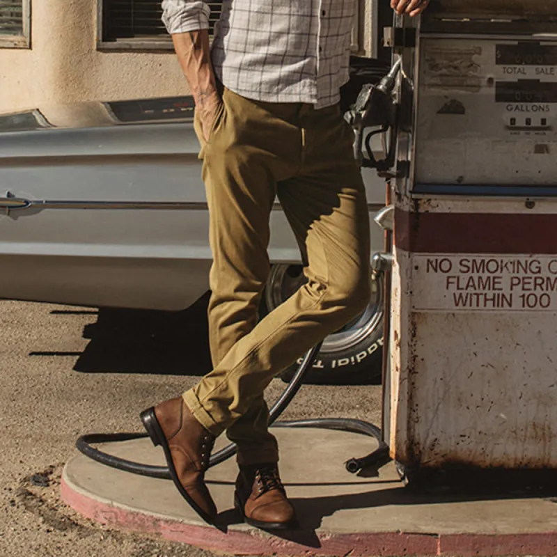 Men's Casual Slim Straight Chino Pants sold by Shopnova