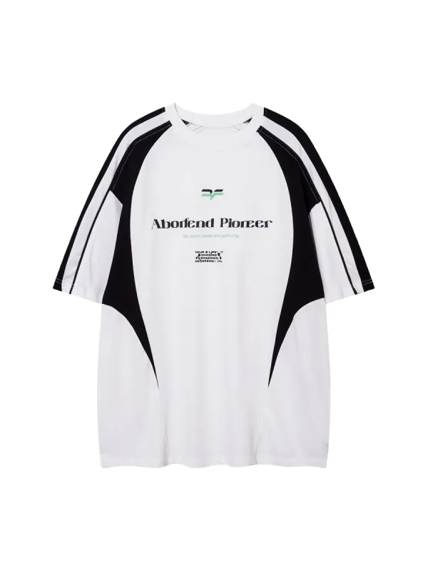 Thesupermade Retro Jersey Short-sleeve T-shirt sold by Thesupermade