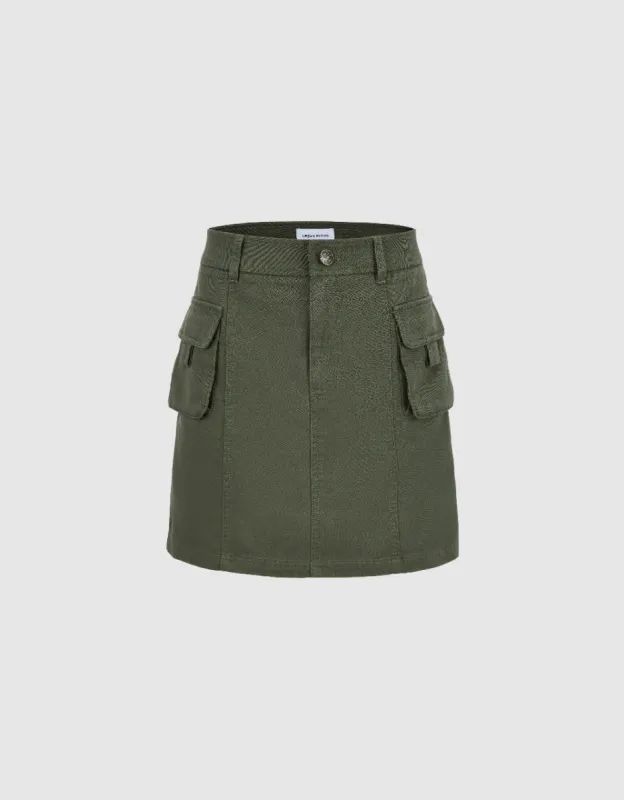 Mini A-Line Skirt sold by Urban Revivo