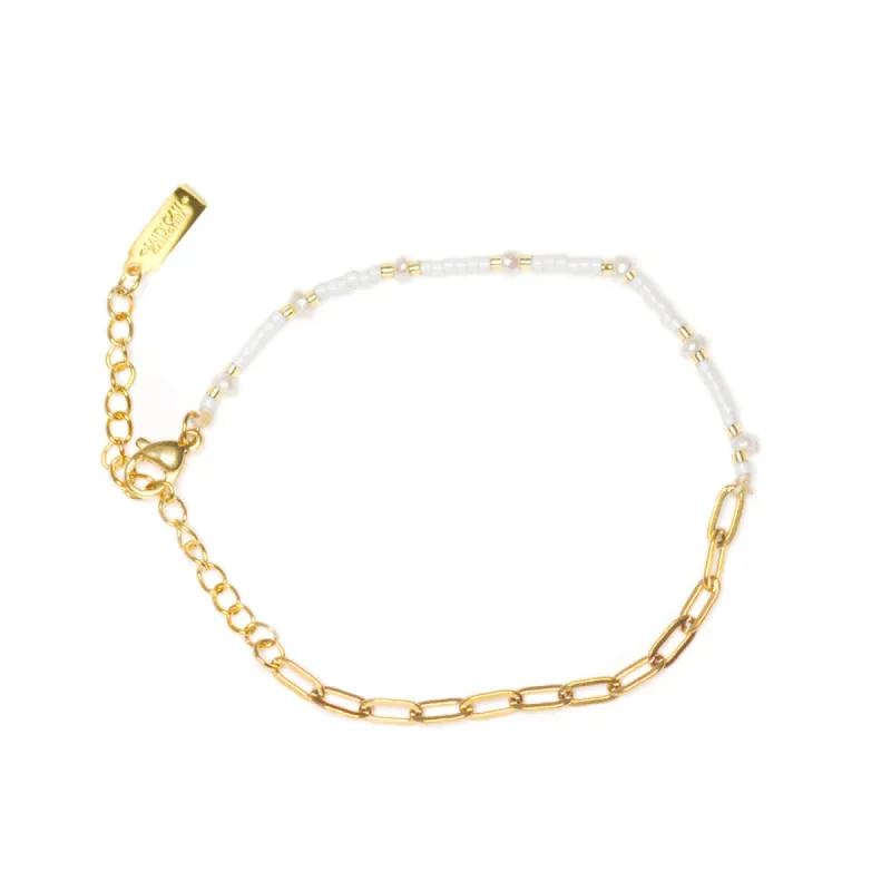 Salty Cali MERMAID BRACELET - WHITE sold by Sun Diego Boardshops