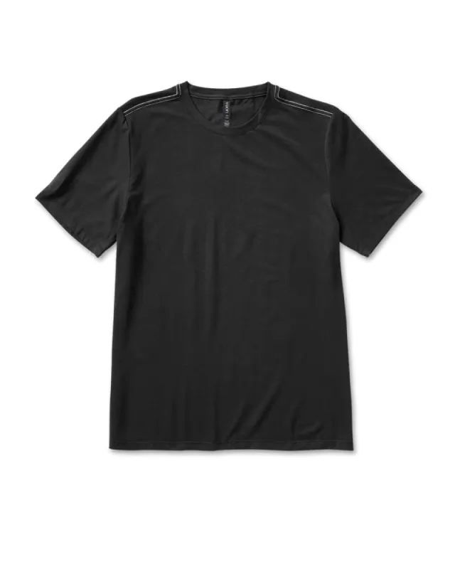 Vuori Current Tech Tee - Black sold by Sun Diego Boardshops