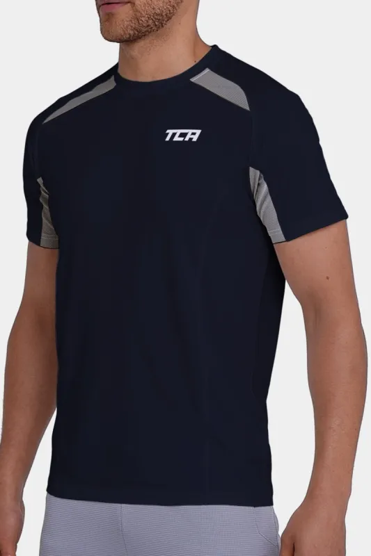 QuickDry Gym Short Sleeve T-Shirt For Men sold by TCA