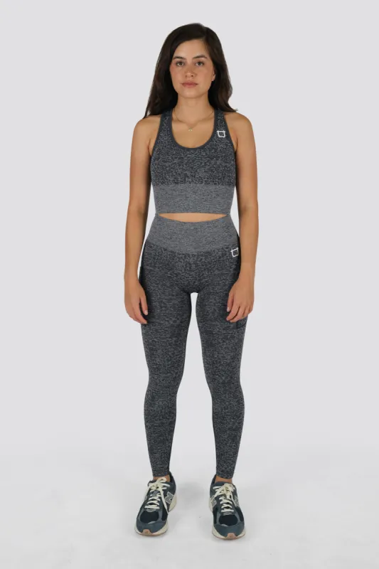 Seamless Leopard Highwaisted Leggings - Stormy sold by TWOTAGS